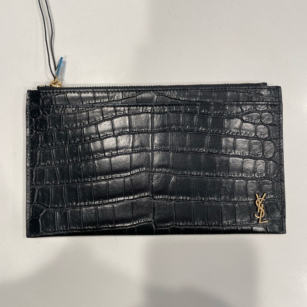 YSL Zipper Bill Pouch - Picture 5 of 8